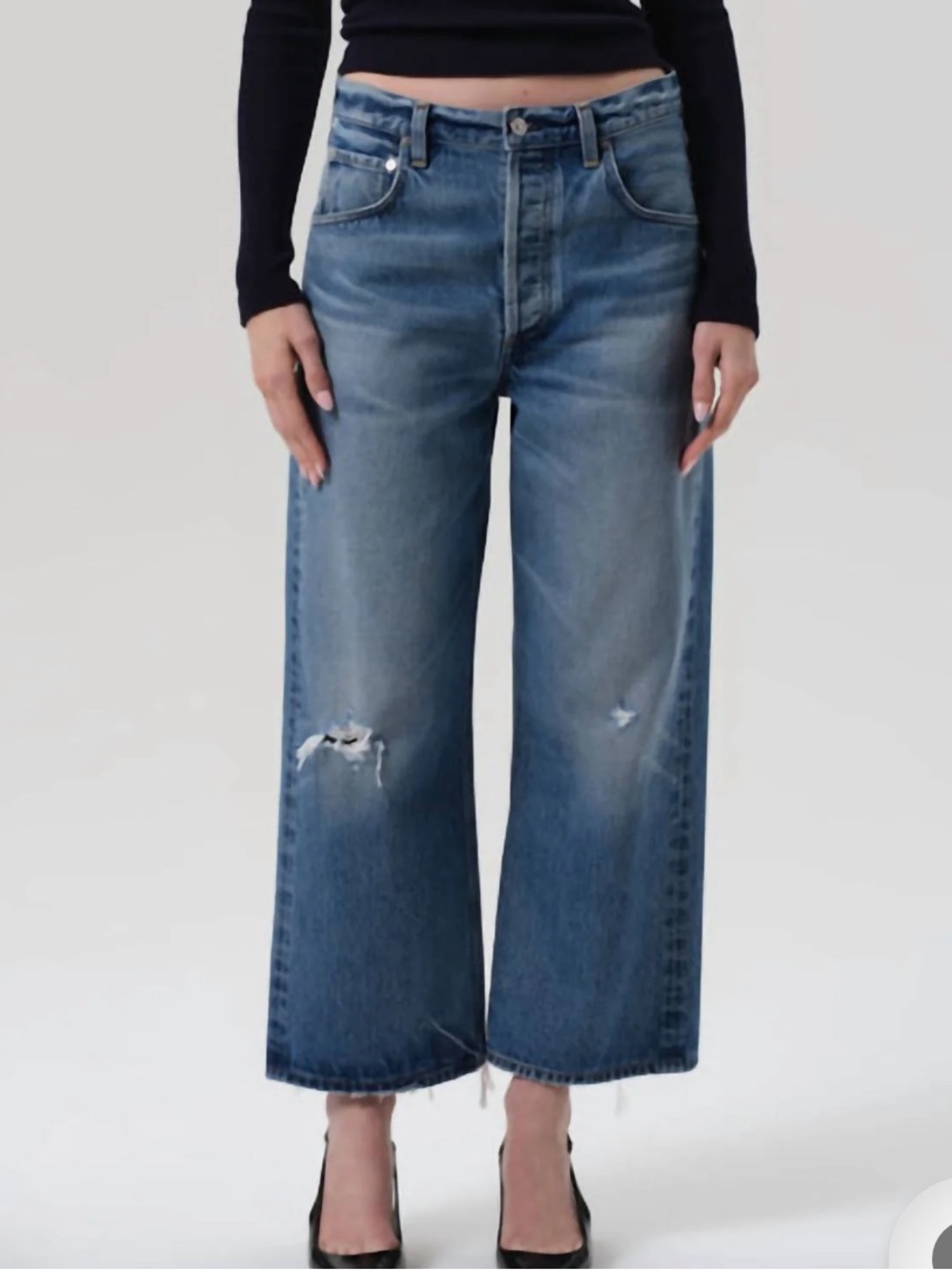 Citizens Of Humanity - Gaucho Vintage Wide Leg Jeans | Solano Wash | Size 29